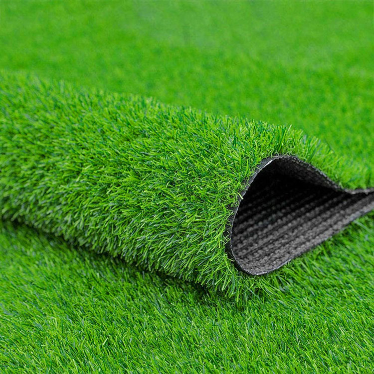 Get Free Samples 3 tones 4 Tones Natural Green Synthetic Grass Mat For Garden Artificial Grass Turf