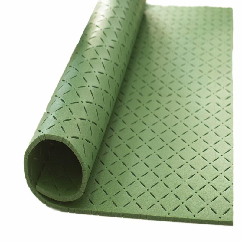 Meisen Hot Sales 10mm soft Artificial Grass Underlay for Football Playground Green Sports Grass Turf foam shock pad