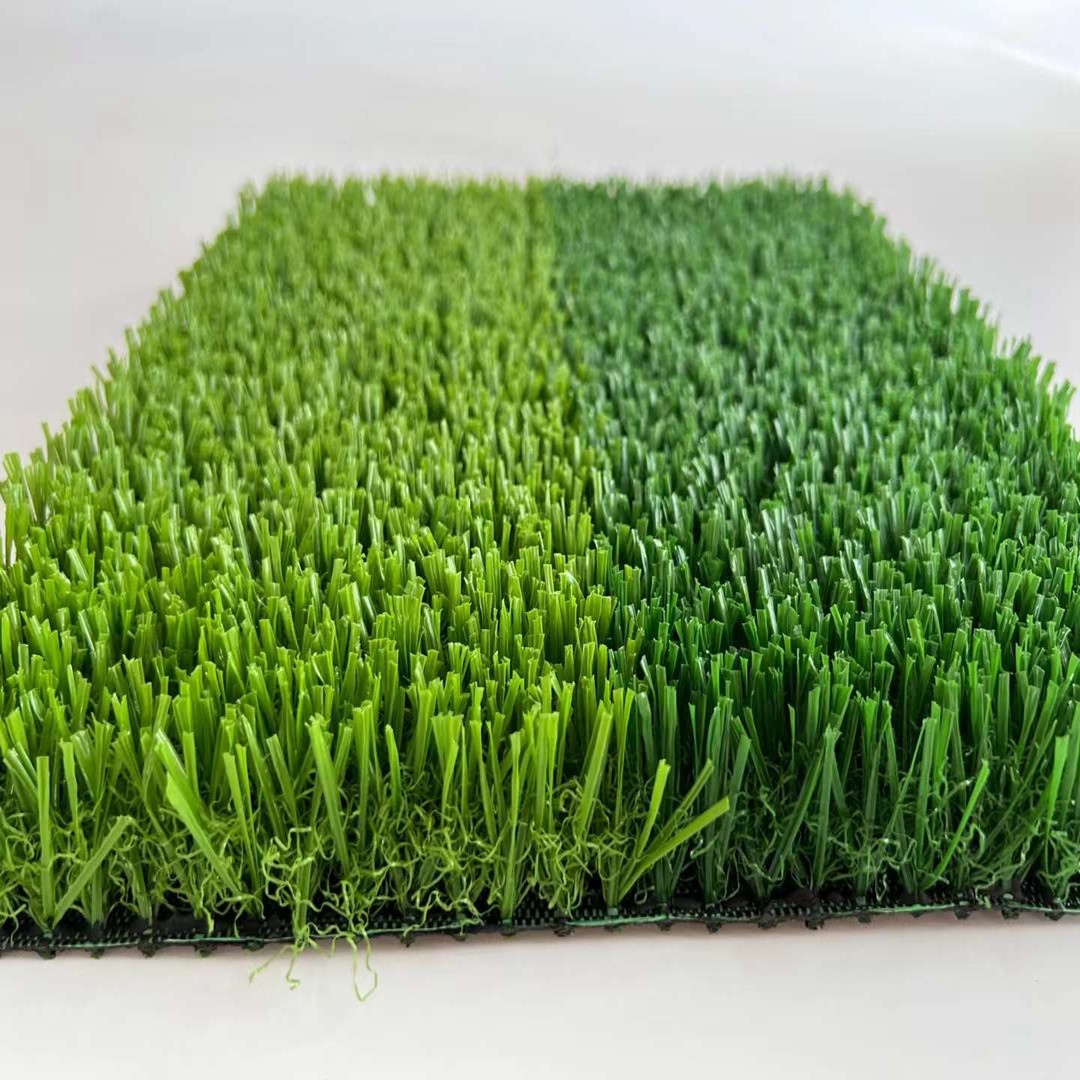 SDMS Non infilled Artificial Grass for GYM soccer padel tennis playground durable 25mm 30mm sand free football grass sport turf