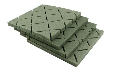 10mm thickness rubber base artificial grass XPE foam shock pad grass underlay for football pitch  shock absorption mat