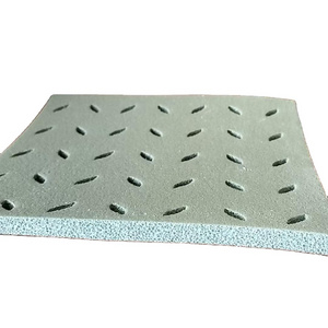 10mm thickness rubber base artificial grass XPE foam shock pad grass underlay for football pitch  shock absorption mat