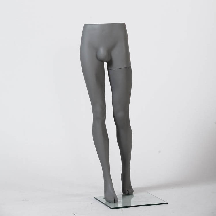 matte grey fiberglass leg menichini leg forms male pants mannequin