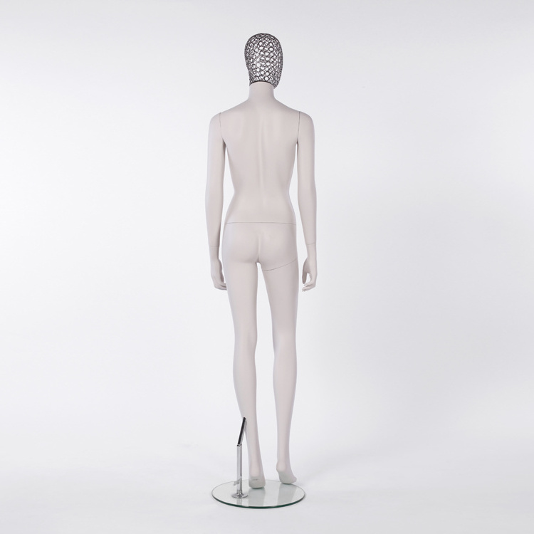 Female Mannequin with iron wire  head