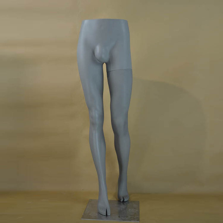 matte grey fiberglass leg menichini leg forms male pants mannequin