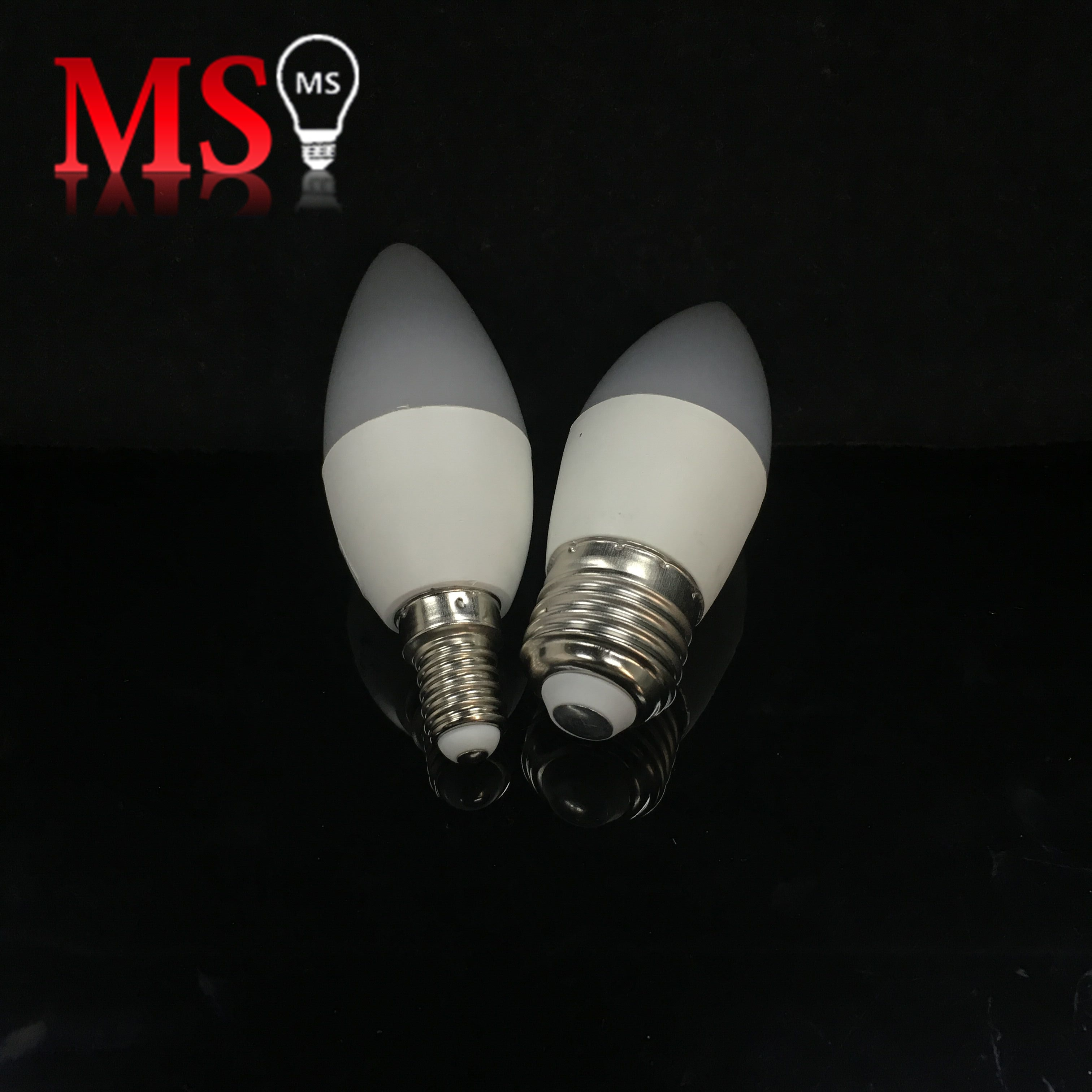 Flame Tip Candle Light Bulbs 220V E27 E14 3W 5W 6W 7W 9W Warmer Filament Candelabra Bombillas LED Candle Light For Chandelier