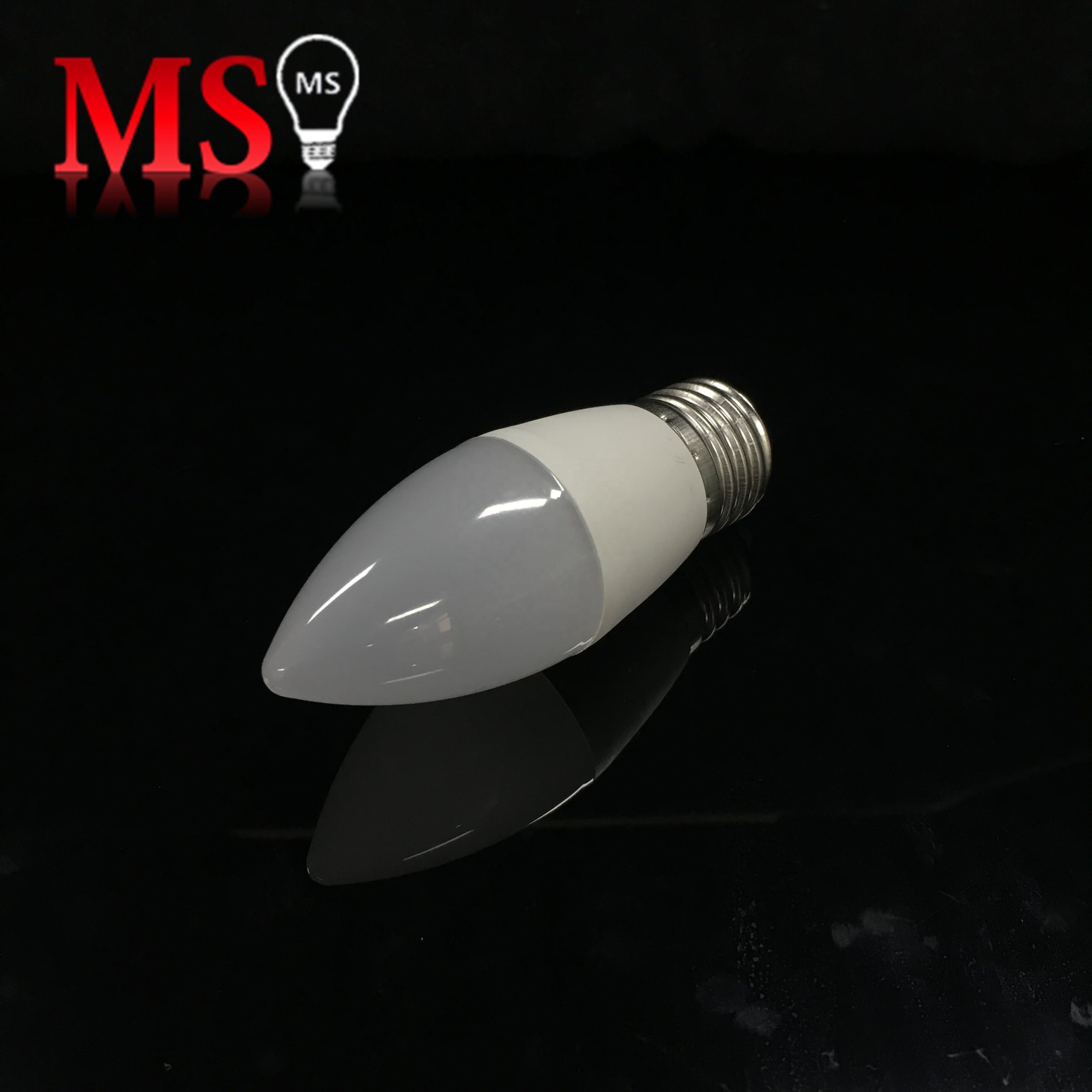 High Quality C37 Candle E14 5W Pc Body Lamp Led Candle Bulb For Home Chandelier