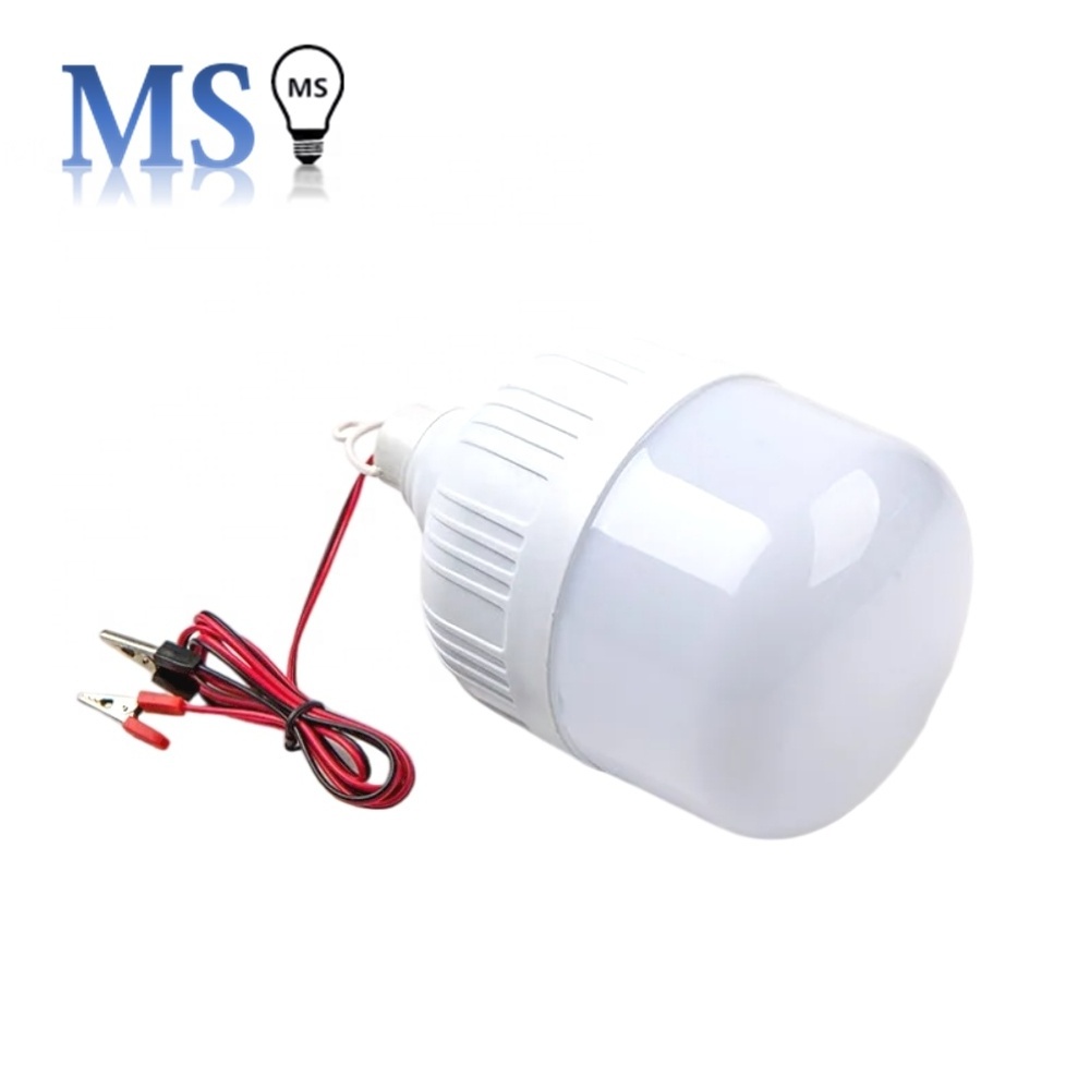 Cheapest Price Led Power Supply Led Bulb Led Light Bulb 12 Volt DC 12V E27 20W 30W 40W 50W 60W T Type 12V PC 80 A19 Residential