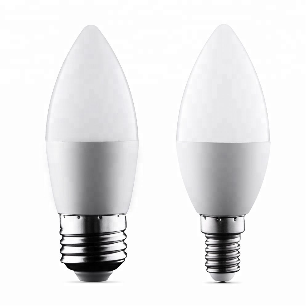 Manufacturer Direct Sales OEM Light Bulbs Led 9w Led Light Bulb Candle With C37 E14 E27 B22 Holder