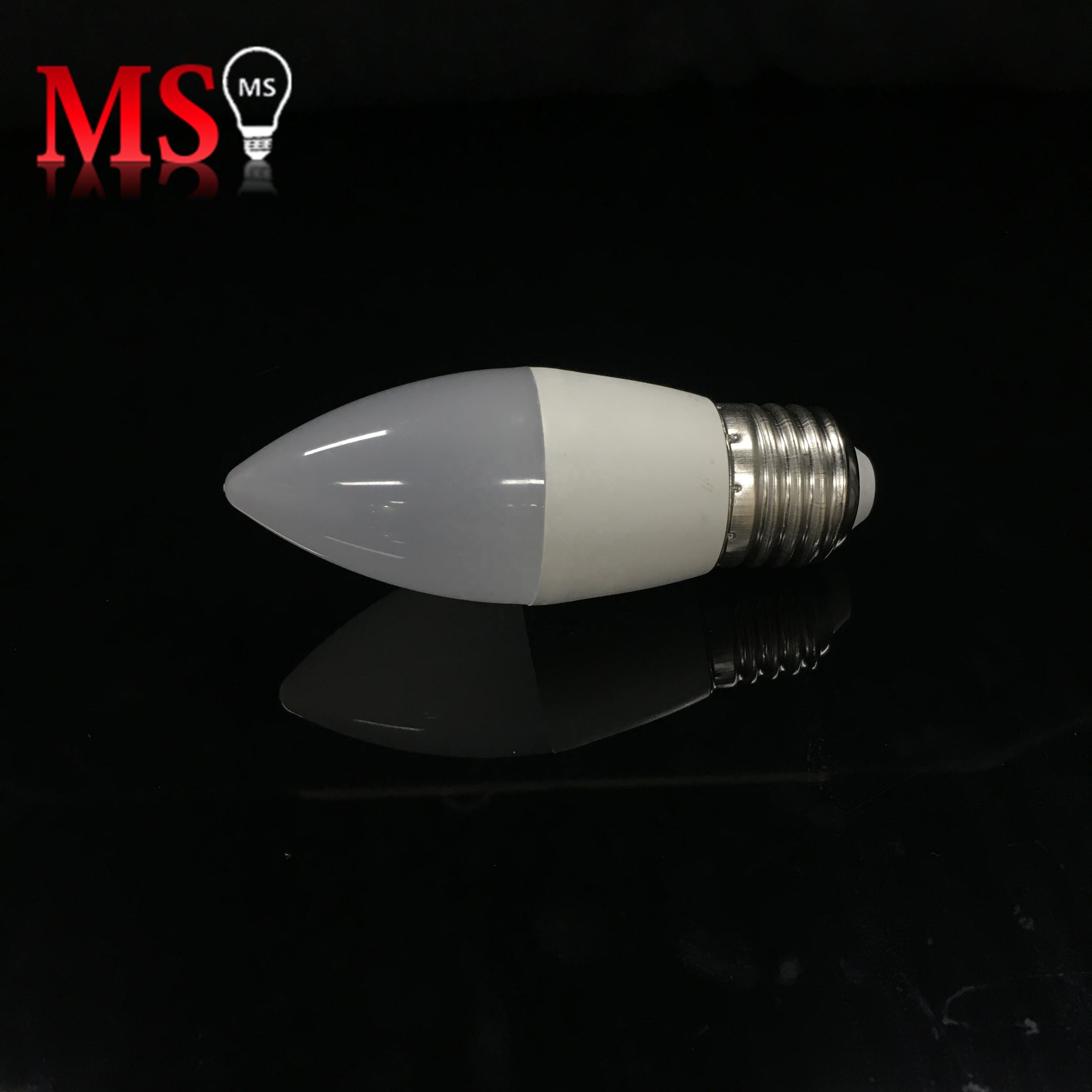 Factory Price Flame Tip Candle Light Bulbs 6W High Quality Bombillas LED Candle Light