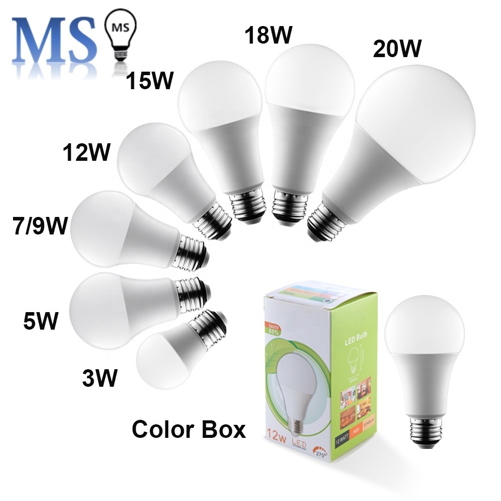 High Quality China Factory  Light Bulbs Led E14 E27 B22 Base 3000k 4000k 6500k 20w 25w Electric Bulb Led