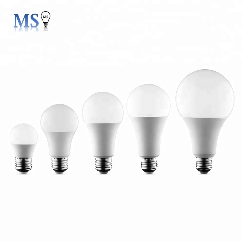 OEM milky white A60 A19 led bulb light bulb 6500k led 9 watt e27