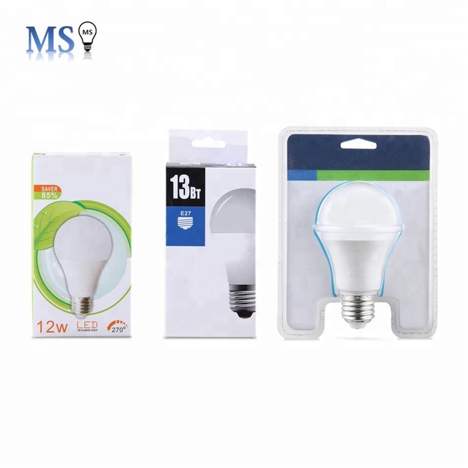 OEM milky white A60 A19 led bulb light bulb 6500k led 9 watt e27