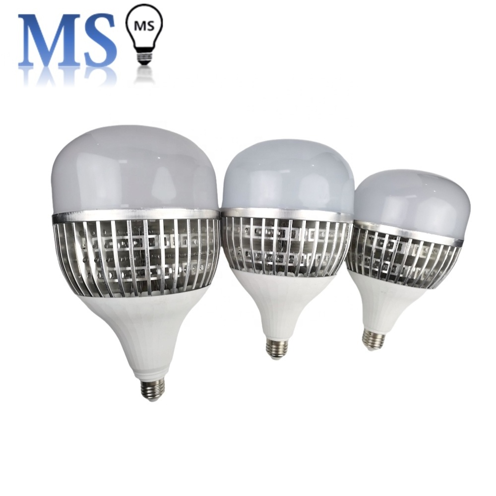 China Supplier Hot Selling Custom Electric Led Lamp Bulbs 80w 100w 120w 150w 85-265v Fin Bulb No Flicker