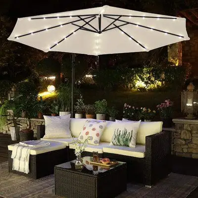 outdoor sunshade umbrella courtyard outdoor large umbrella sunproof and waterproof umbrella