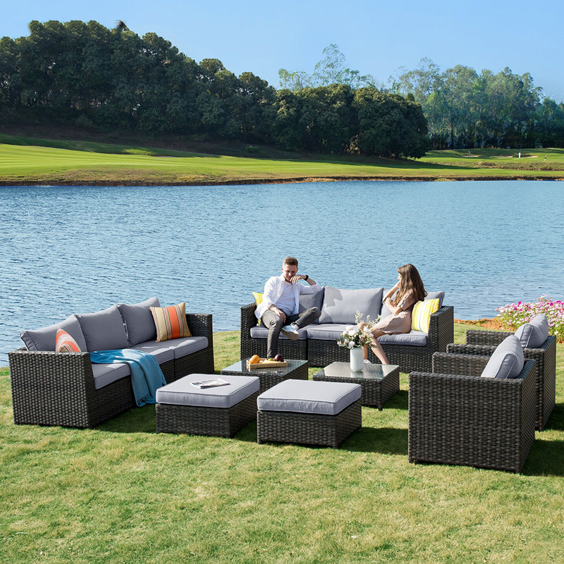 Patio Furniture Sets Outdoor Rattan Sofa Outdoor Garden Patio Furniture Sectional