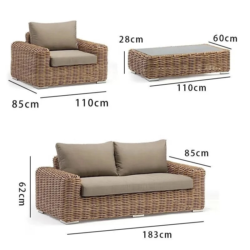 Patio Furniture Sets Outdoor Rattan Sofa Outdoor Garden Patio Furniture Sectional