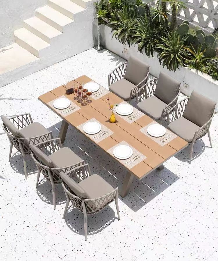 Outdoor Rattan Patio Furniture Set 3 Piece Garden Table And Chairs