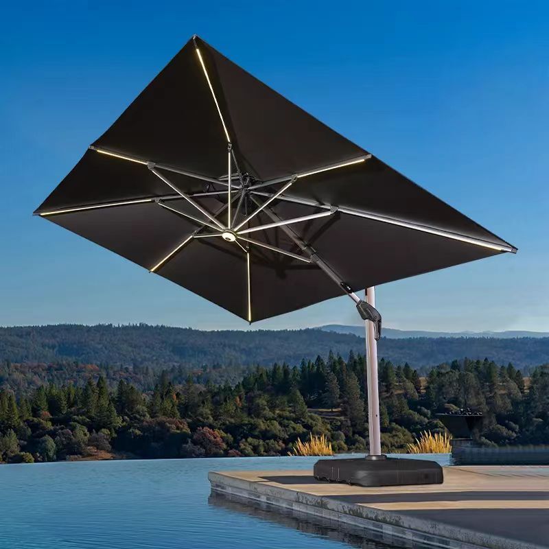 Convenient outdoor parasol Garden Courtyard terrace cafe Outdoor leisure parasol support customization