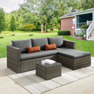 Rattan Wicker Outdoor Furniture Sale Set Garden Rattan Sofa Patio Outdoor Rattan Furniture Modern Sofas Set Gargen Furniture