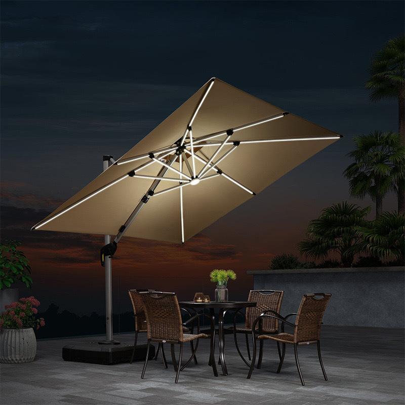 Garden Umbrella Patio Aluminum Advertising Outdoor Umbrella