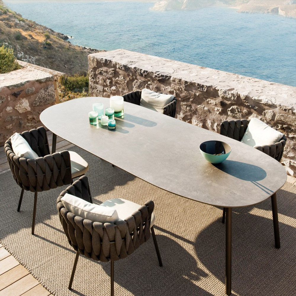 Outdoor rattan furniture   need to  be. purchased in high-end. hotels, and customized in gray white black and other color