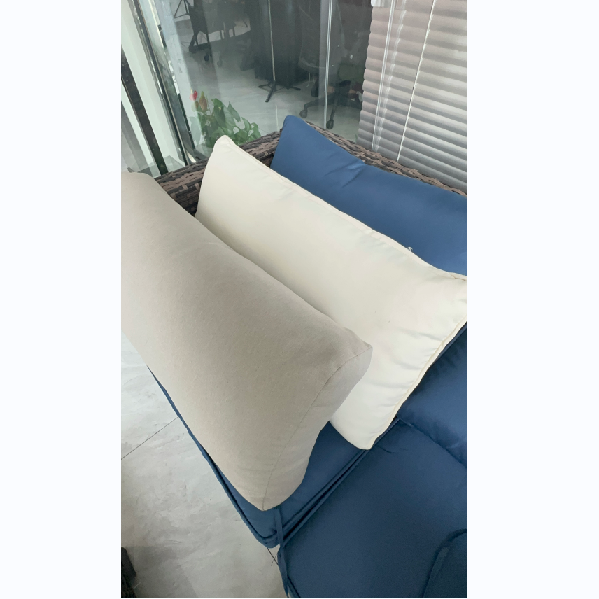 Outdoor Cushions Covers Replacement Covers Rattan Garden Patio Furniture Sofa Couch Seat & Back Seat Cushion