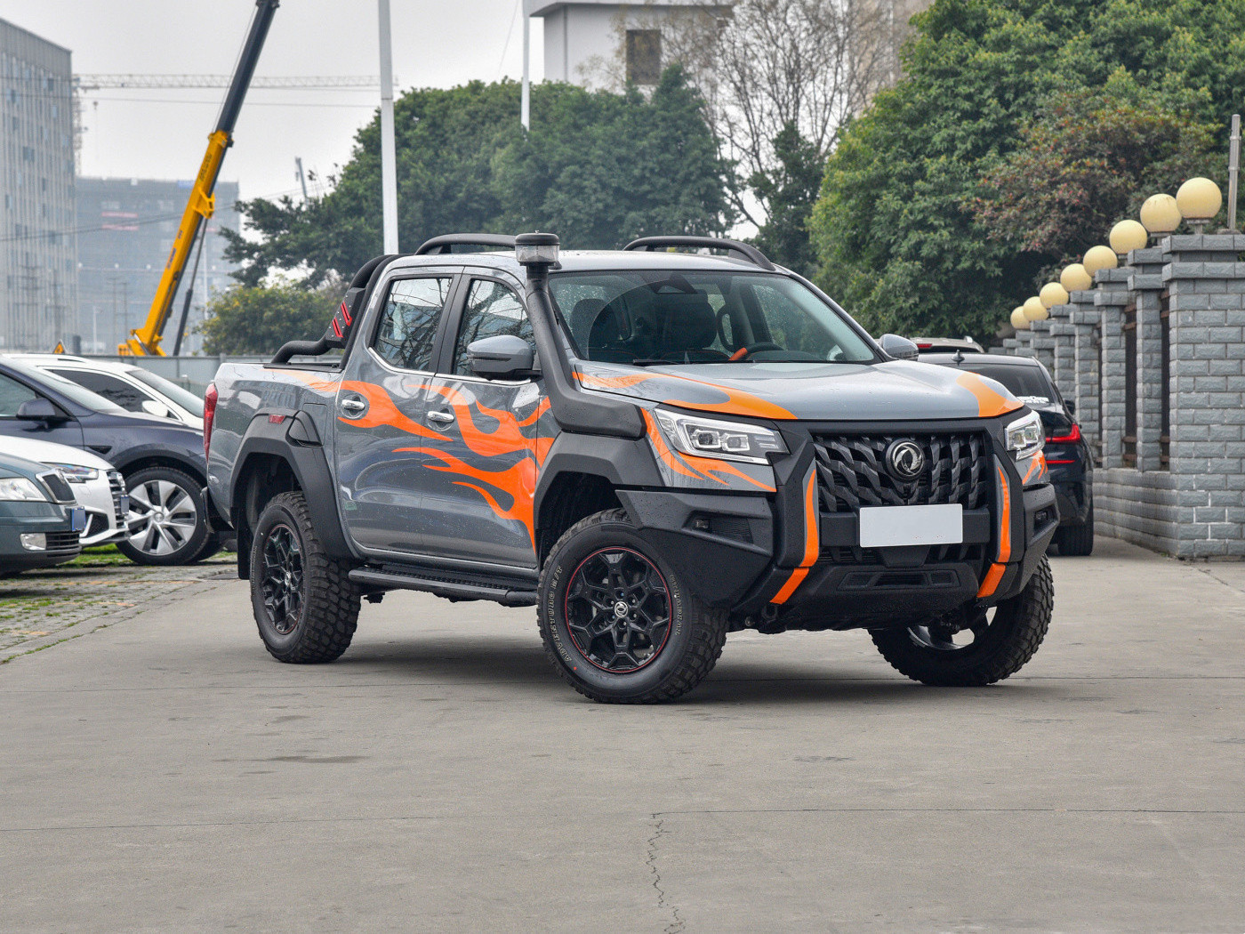 4X4 off road pick up truck dongfeng Rich 7 pick up car for sale