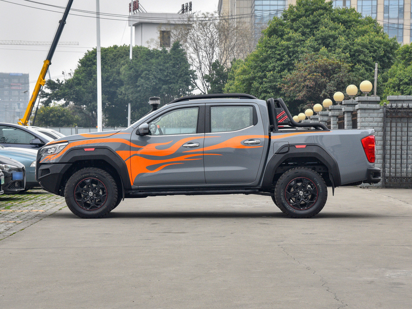 4X4 off road pick up truck dongfeng Rich 7 pick up car for sale