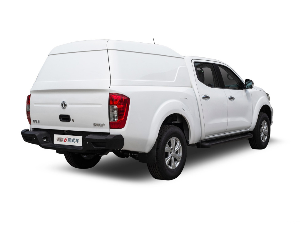 4WD Pickup Truck Euro 6 Automatic Diesel Dongfeng Rich6 With Closed Cargo Truck