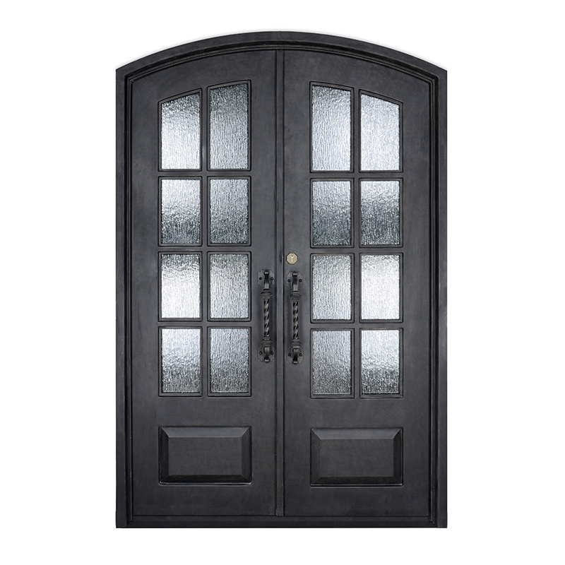 Lowes wrought iron exterior entry doors with glass