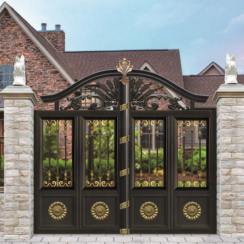 2016 new product luxury main gate designs modern latest