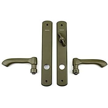 Square zinc alloy indoor door handle lock