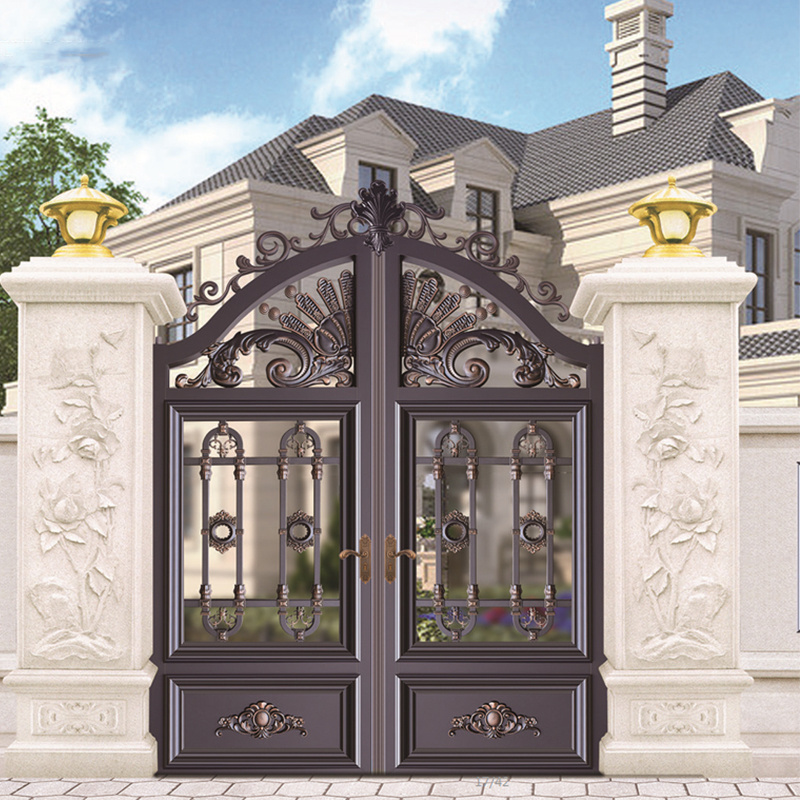 2016 new product luxury main gate designs modern latest