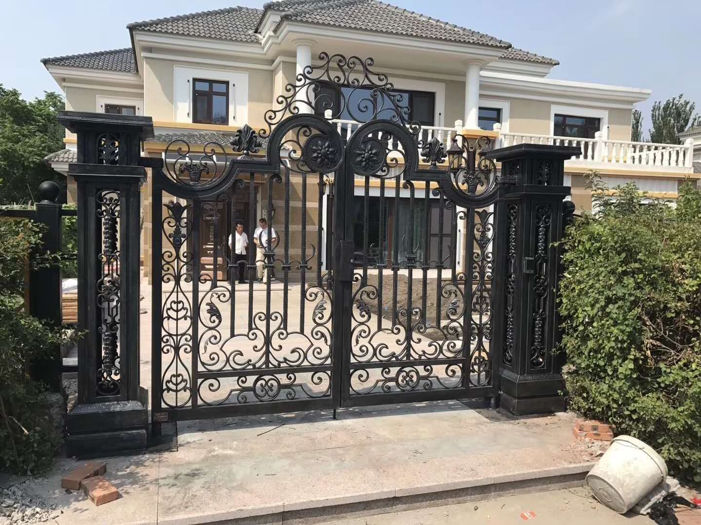 Unique design of Aluminum gate House door