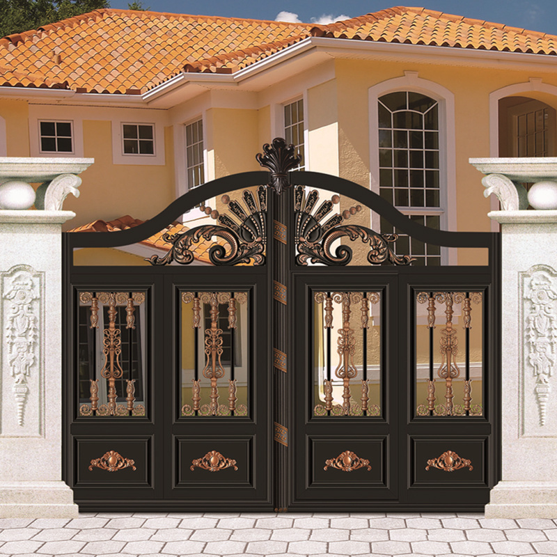 2016 new product luxury main gate designs modern latest