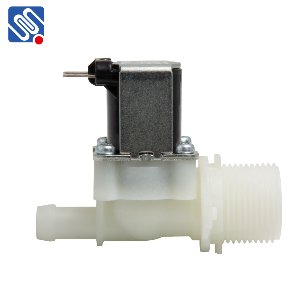 MEISHUO FPD180N10 one way 24v dc water plastic solenoid valve 3/4 11mm for dish washer