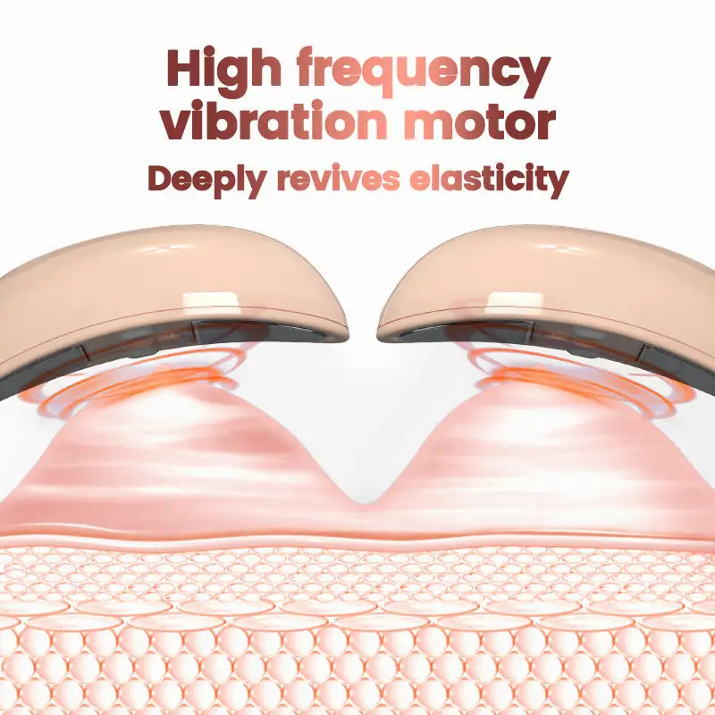 EMS 4 Modes 10 Gears Breast Massage Products Smart Rechargeable Electric Breast Massager