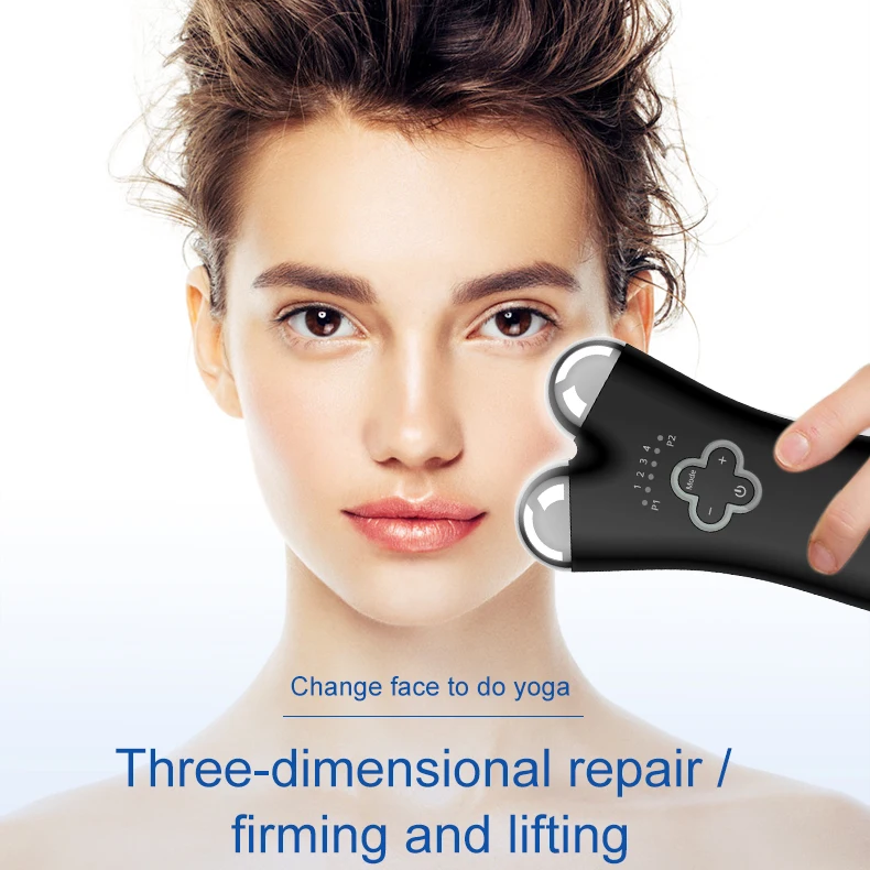 Hot Selling EMS Microcurrent Face Lift Massager Facial Lifting Device Neck Massage Instrument