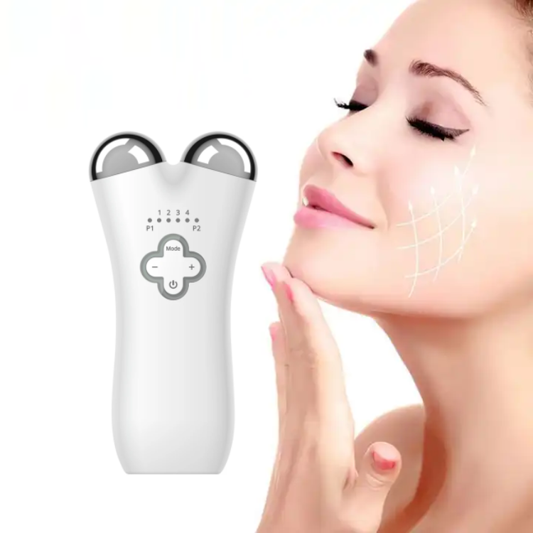 Hot Selling EMS Microcurrent Face Lift Massager Facial Lifting Device Neck Massage Instrument