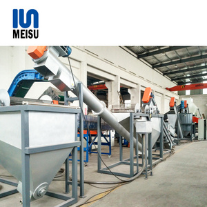 PET Bottle Recycling Line Plastic Washing Machinery for Polyester Staple Fiber Eco-Friendly Product