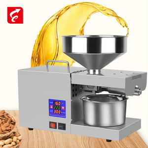 K38 Stainless steel cold mini coconut oil press machine oil extraction machine for Avocado Coconut Castor Flax Peanut Sunflower