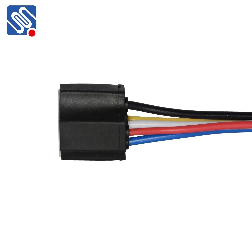 Meishuo MSA 5pin Car Automotive Relay 5 Wires for Plastic Parts Relay Socket Wire Harness