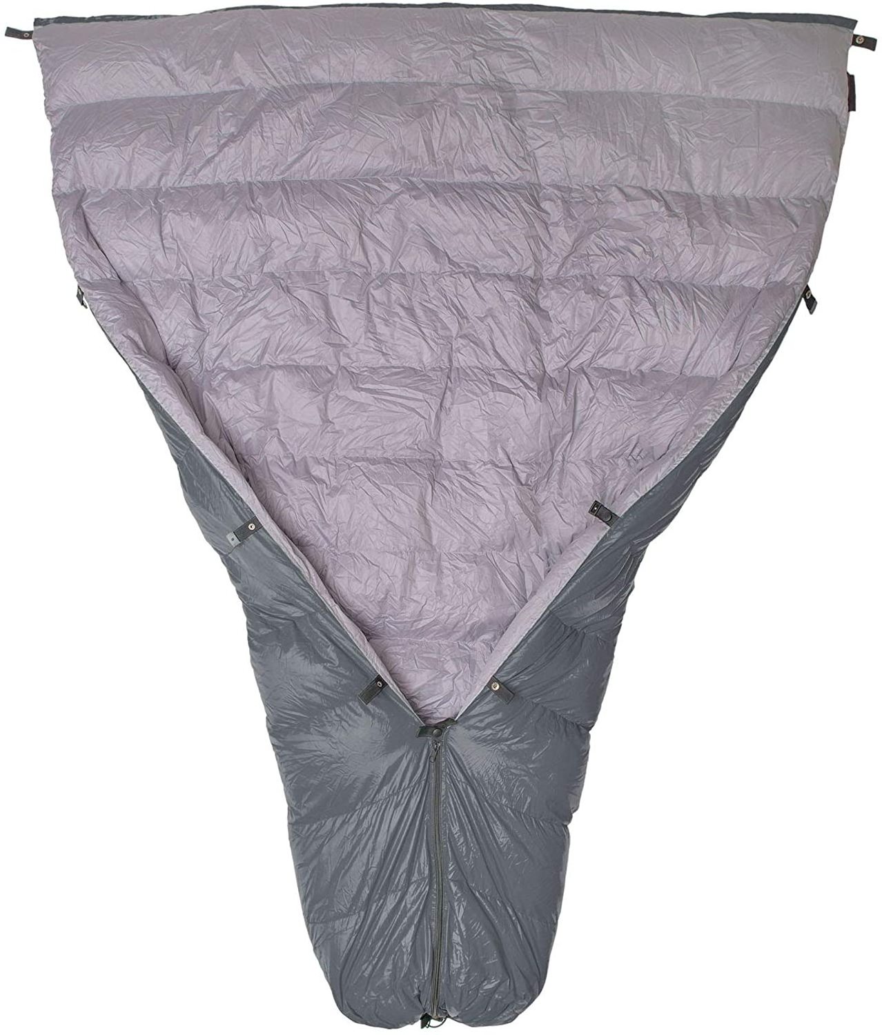 New 5 Degree Down Sleeping Quilt - Ultralight Cold Weather 3 Season Quilt - Perfect for Backcountry Camping Backpacking and Hammock