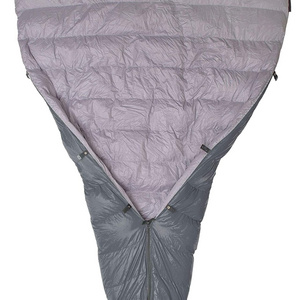 New 5 Degree Down Sleeping Quilt - Ultralight Cold Weather 3 Season Quilt - Perfect for Backcountry Camping Backpacking and Hammock