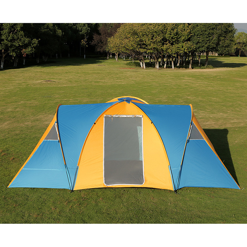 Suppliers tent Outdoor huge space waterproof tent with 3 bedroom and 1 living room manufacture tent for camping