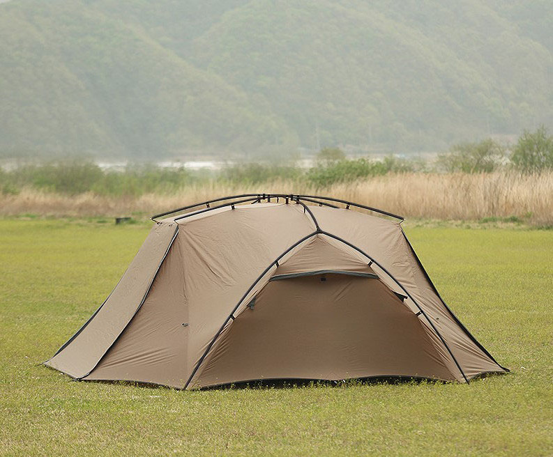 2022  High Quality Polyester Rip-stop Camping Outdoor Tunnel Tent in Aluminum poles Buy Camp Tent