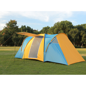 Suppliers tent Outdoor huge space waterproof tent with 3 bedroom and 1 living room manufacture tent for camping