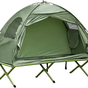 Fishing Tent Outdoor Camping Combo Set Tent Off Ground with Camping Cot Off Ground Tent Sun Rain Protection OEM MT-PT1 1911