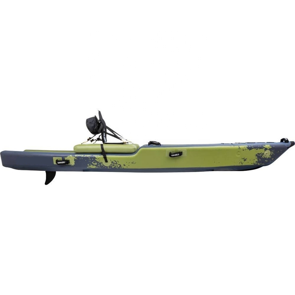 Newly Inflatable Fishing dropstitch Kayak, Canoe and SUP with electric motor