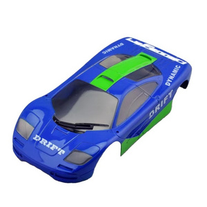 body shell for 1 /8 rc car 1:36 scale PC material children's remote control racing car spot color silk screen customized shell